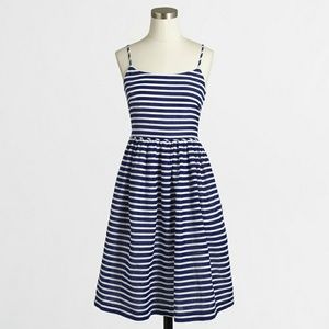 J.CREW | Stripe Linen-Cotton Sundress